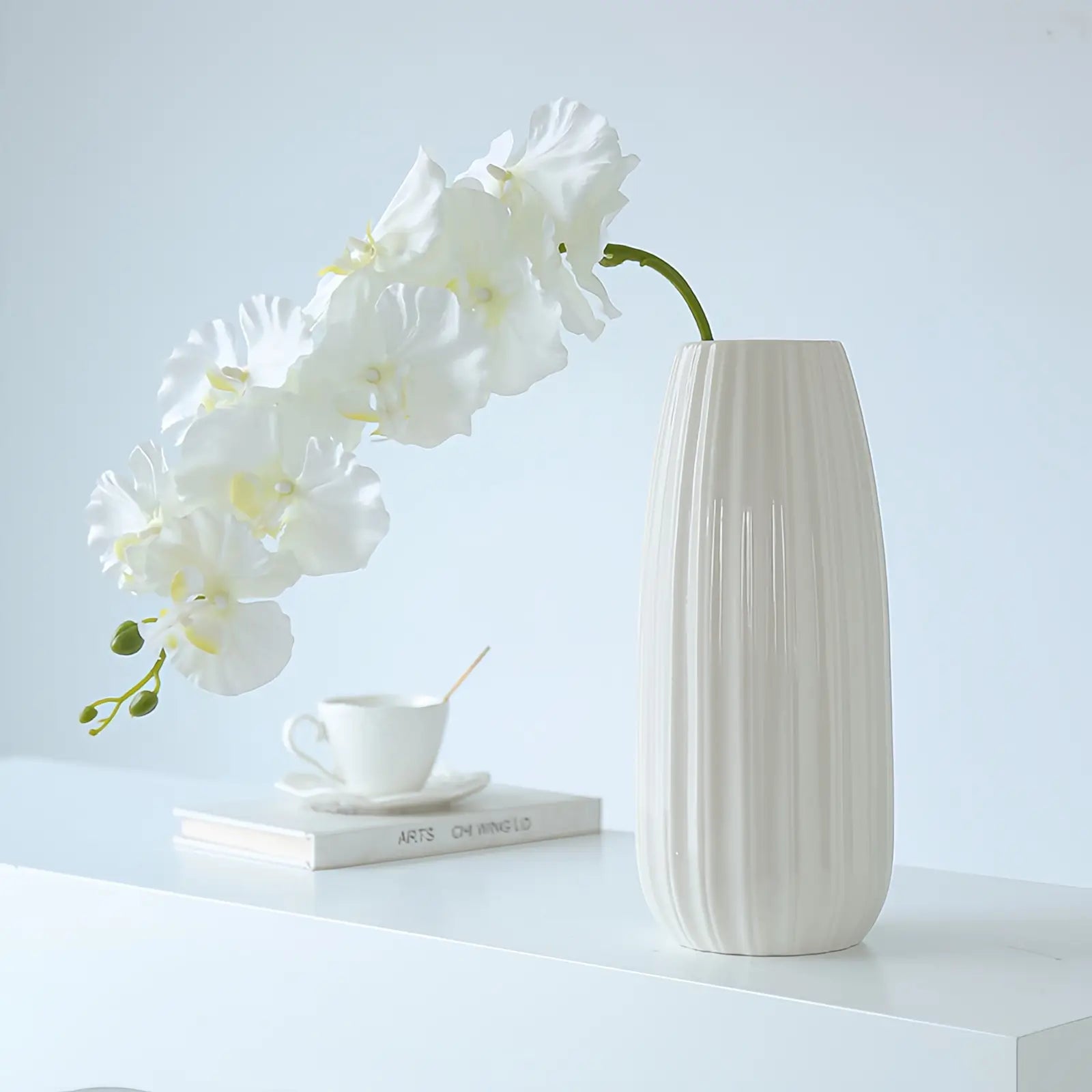 Artificial Phalaenopsis Orchid Stem - 38.6" - OpalFloarl-Premium artificial flowers and elegant vases to elevate your home decor.
