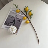 Artificial Lemon Branch - 19.7" - OpalFloarl-Premium artificial flowers and elegant vases to elevate your home decor.