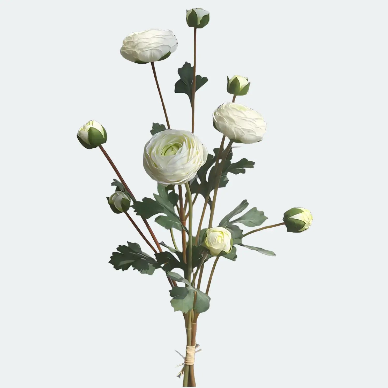 Artificial Multi-Head Ranunculus Stem - 23.6" - OpalFloarl-Premium artificial flowers and elegant vases to elevate your home decor.