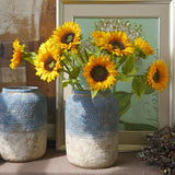 Artificial Sunflower Stem - 21.6" - OpalFloarl-Premium artificial flowers and elegant vases to elevate your home decor.