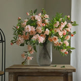 Artificial Camellia Spray - 17.7" - OpalFloarl-Premium artificial flowers and elegant vases to elevate your home decor.