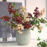Artificial Lilac Blossom Branch - 27.6" - OpalFloarl-Premium artificial flowers and elegant vases to elevate your home decor.