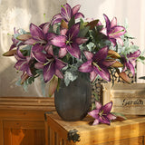 Artificial Lily Stem - 20.9" - OpalFloarl-Premium artificial flowers and elegant vases to elevate your home decor.