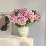 Artificial Large Hydrangea Stem - 18.5" - OpalFloarl-Premium artificial flowers and elegant vases to elevate your home decor.