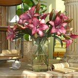Artificial Lily Stem - 20.9" - OpalFloarl-Premium artificial flowers and elegant vases to elevate your home decor.