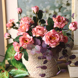 Artificial Triple-Head Peony - 20.8" - OpalFloarl-Premium artificial flowers and elegant vases to elevate your home decor.