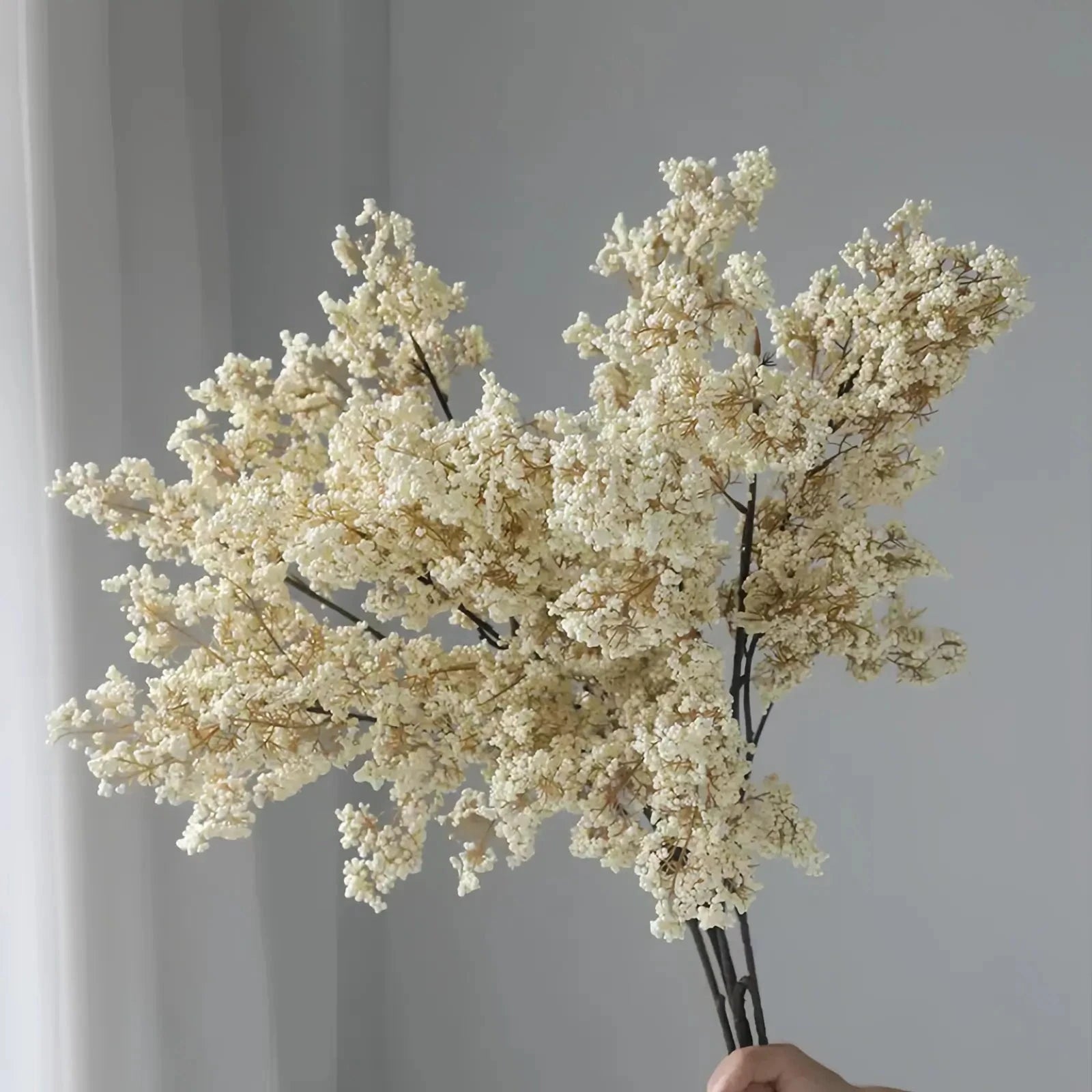 Elegant Artificial Millet Flower Stems – Set of 5 - OpalFloarl-Premium artificial flowers and elegant vases to elevate your home decor.