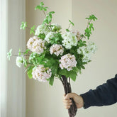 Opalfloral Artificial Mock Rose Bouquet - Two Color Options - OpalFloarl-Premium artificial flowers and elegant vases to elevate your home decor.