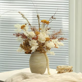 Opalfloral Elegant Dried Floral Bouquet - Natural Rustic Arrangement - OpalFloarl-Premium artificial flowers and elegant vases to elevate your home decor.