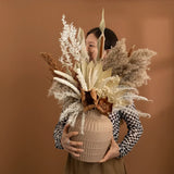 Opalfloral Natural Dried Flower Arrangement - Elegant Boho Styles - OpalFloarl-Premium artificial flowers and elegant vases to elevate your home decor.