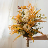 Rustic Fall-Inspired Artificial Floral Arrangement - OpalFloarl-Premium artificial flowers and elegant vases to elevate your home decor.