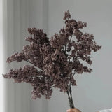 Rustic Purple Artificial Millet Flower Stems – Set of 5 - OpalFloarl-Premium artificial flowers and elegant vases to elevate your home decor.