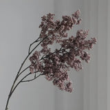 Rustic Purple Artificial Millet Flower Stems – Set of 5 - OpalFloarl-Premium artificial flowers and elegant vases to elevate your home decor.