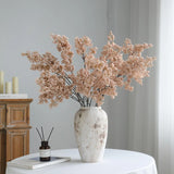 Soft Blush Artificial Millet Flower Stems – Set of 5 - OpalFloarl-Premium artificial flowers and elegant vases to elevate your home decor.