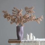 Soft Blush Artificial Millet Flower Stems – Set of 5 - OpalFloarl-Premium artificial flowers and elegant vases to elevate your home decor.