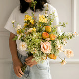 Sunny Meadow Artificial Floral Arrangement - OpalFloarl-Premium artificial flowers and elegant vases to elevate your home decor.