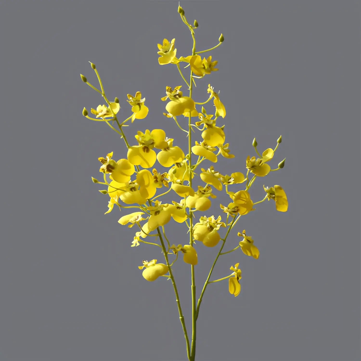 Artificial Dancing Orchid Stem - 34.6"