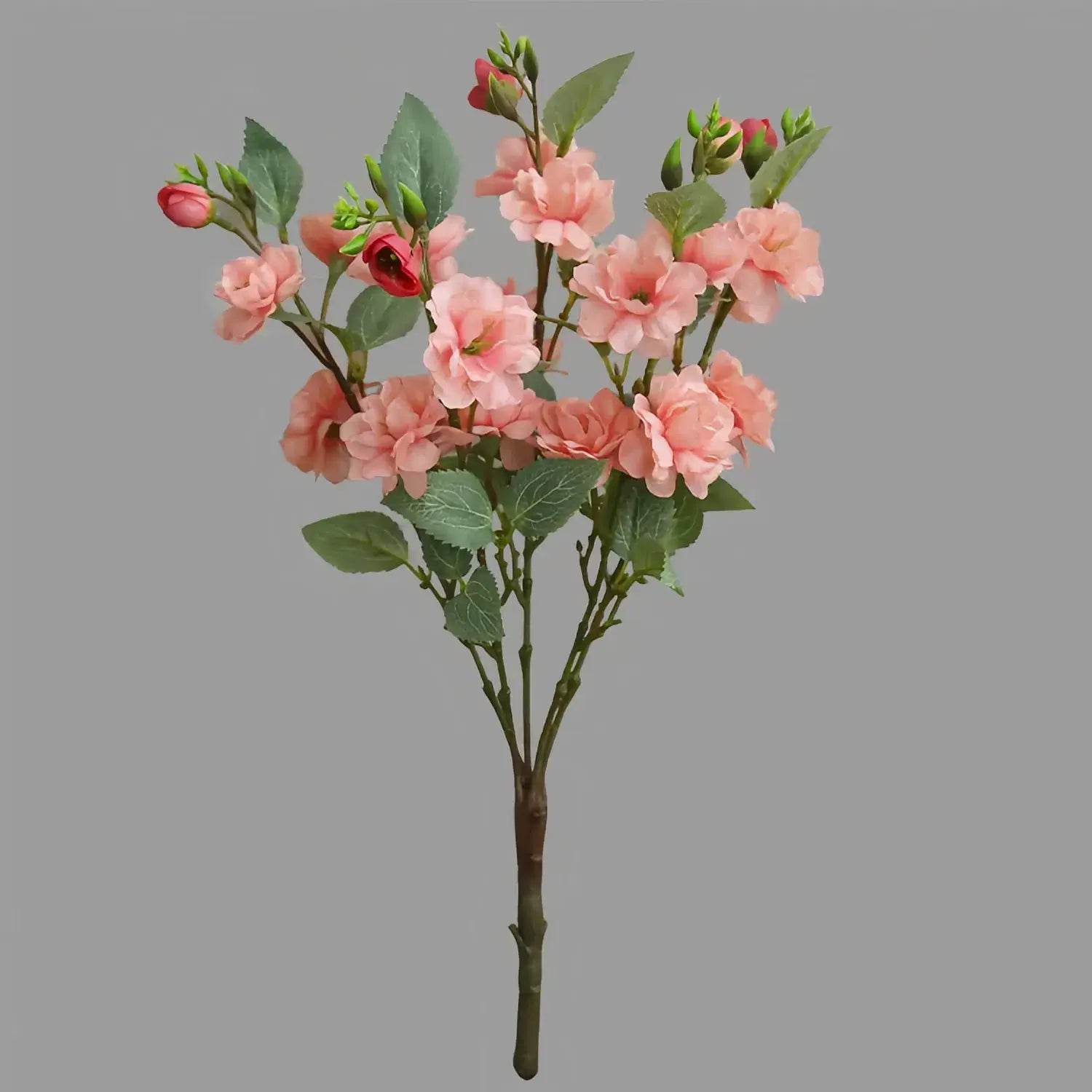 Artificial Camellia Spray - 17.7"