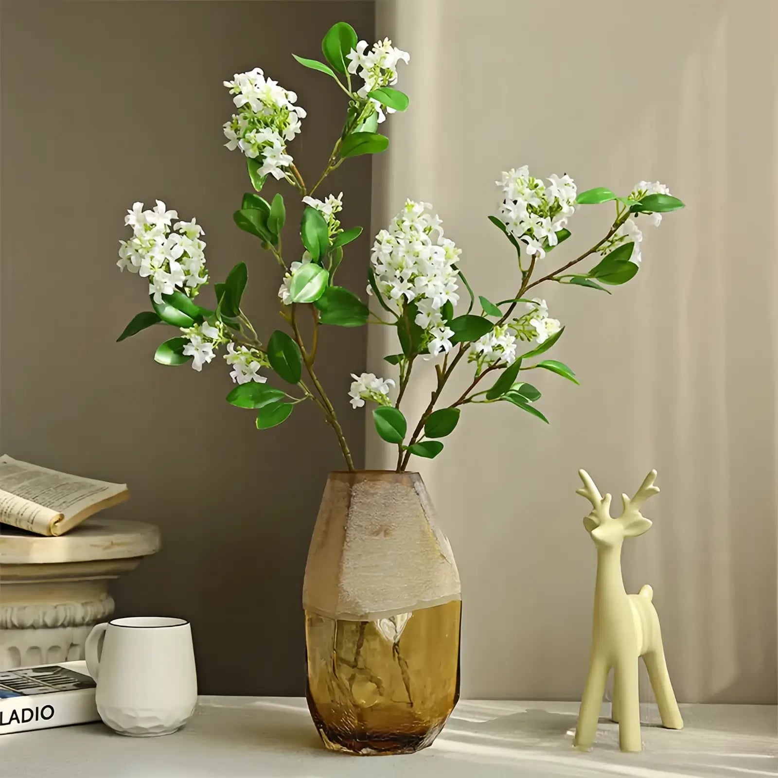 Artificial Lilac Branch - 30.7"