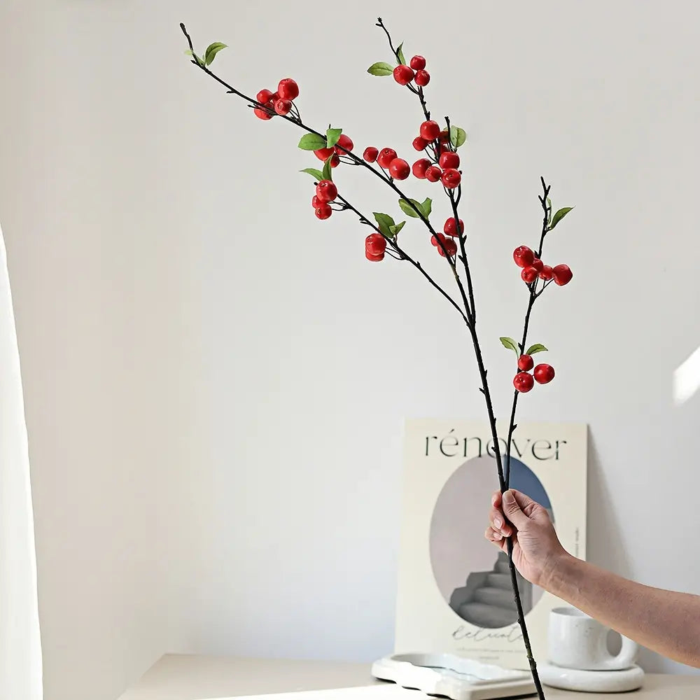 Artificial Mini Apple Branch - 41.3"