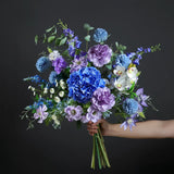 Opalfloral Artificial Mixed Flower Bouquet - Elegant Collection