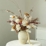 Opalfloral Elegant Dried Floral Bouquet - Natural Rustic Arrangement