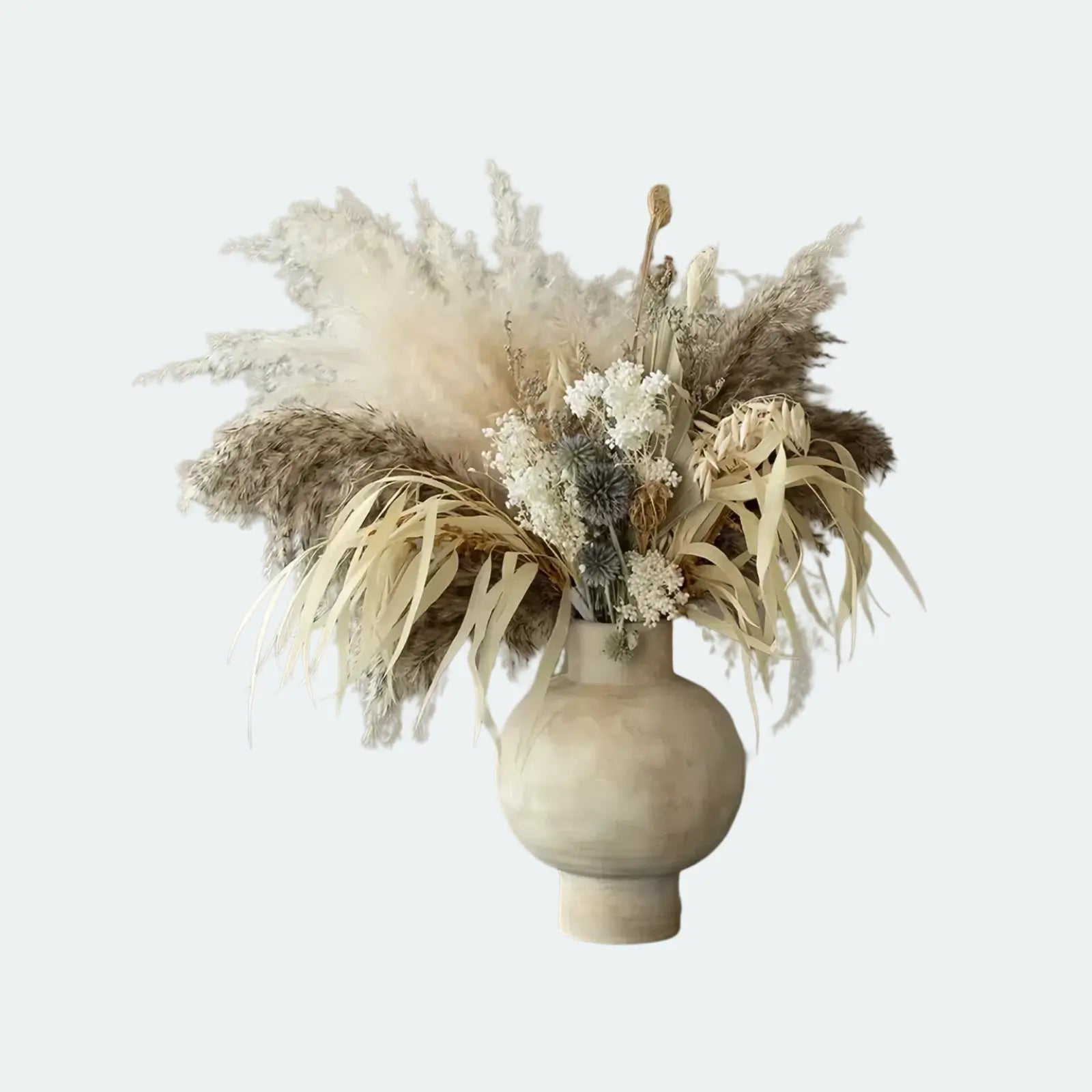 Opalfloral Natural Dried Flower Bouquet - Rustic Elegance