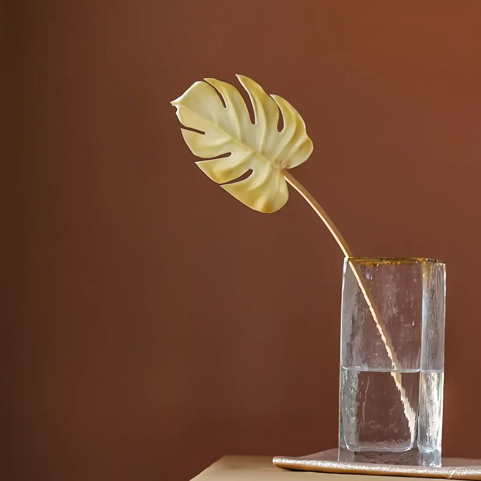 Opalfloral Bold Tropical Artificial Floral Arrangement with Anthurium and Calla Lilies in Glass Vase with Jute Rope - OpalFloarl-Premium artificial flowers and elegant vases to elevate your home decor. 