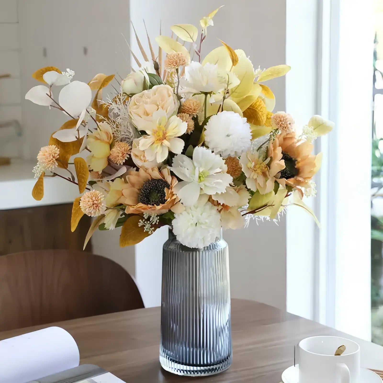 Versatile Seasonal Artificial Floral Arrangements – 3 Styles