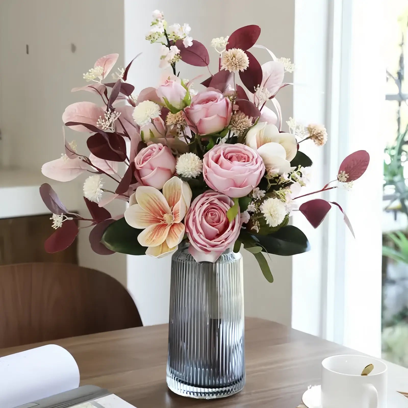 Versatile Seasonal Artificial Floral Arrangements – 3 Styles